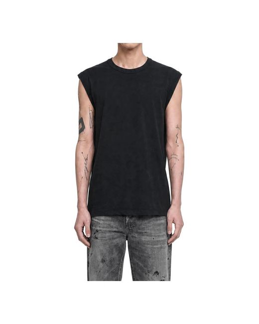 James Perse La Muscle Tank in het Black voor heren