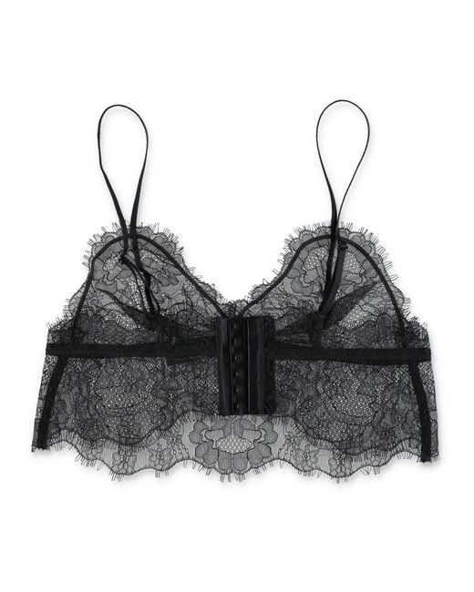 Anine Bing Black Bras