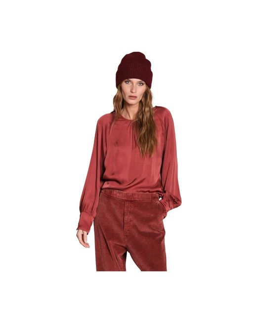 Blouses Mason's de color Red