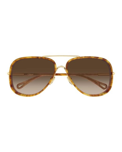 Chloé Natural Sunglasses