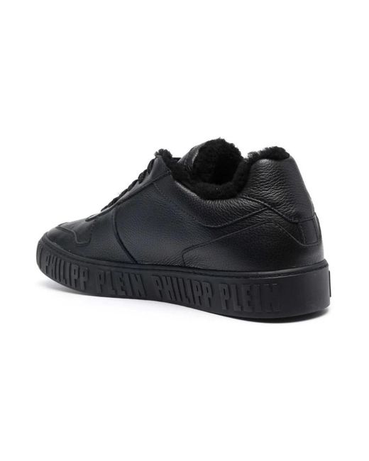 Philipp Plein Black Sneakers for men