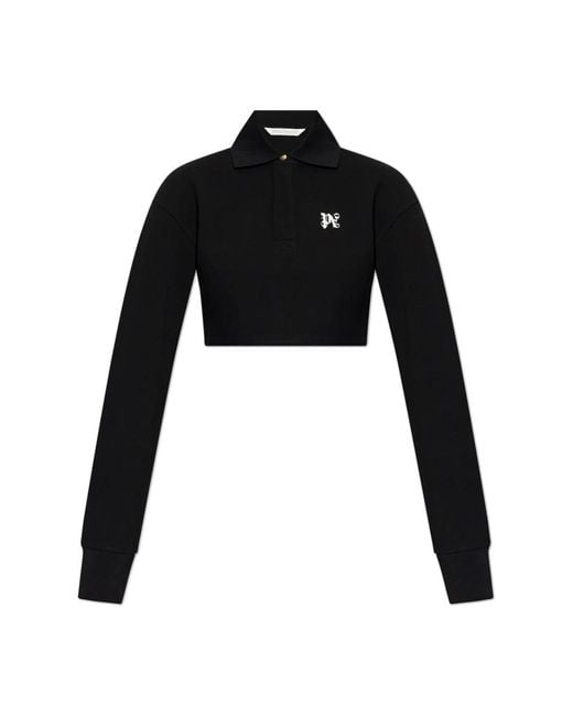 Polo Shirts di Palm Angels in Black