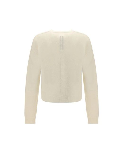 Rick Owens Tommy Sweater in het White voor heren