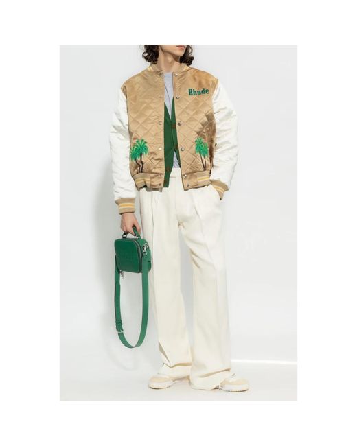 Bomber Jackets Rhude de hombre de color Green