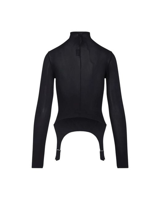 Jean Paul Gaultier Blue Long Sleeve T-Shirts