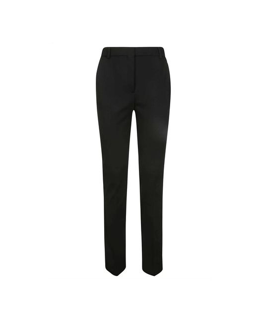 Sportmax Black Slim-Fit Trousers