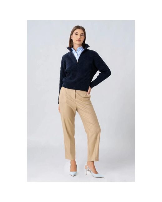 Kocca Blue V-Neck Knitwear
