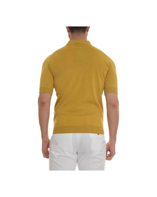 hindustrie Yellow Polo Shirts for men