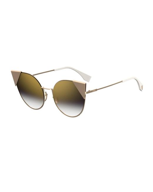 Fendi Metallic Sunglasses