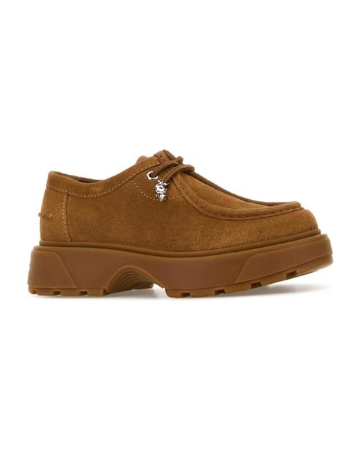 McQueen Brown Laced Shoes for men