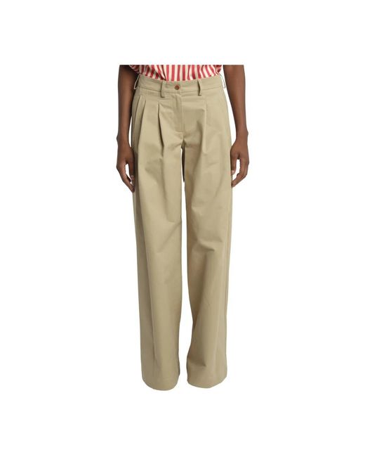Jejia Natural Wide Trousers