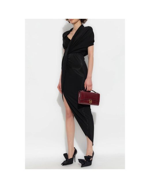 Balenciaga Black Midi Dresses