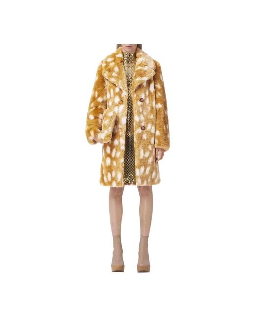 Burberry Metallic Faux Fur & Shearling Jackets