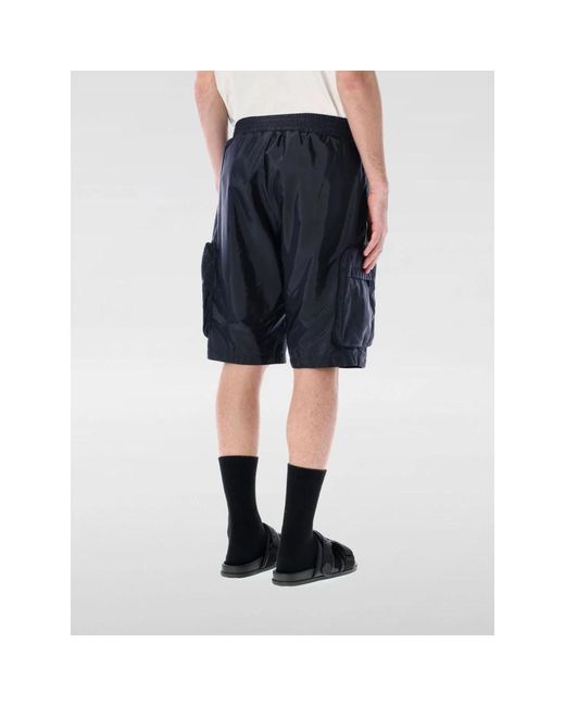 Casual Shorts Moncler pour homme en coloris Blue