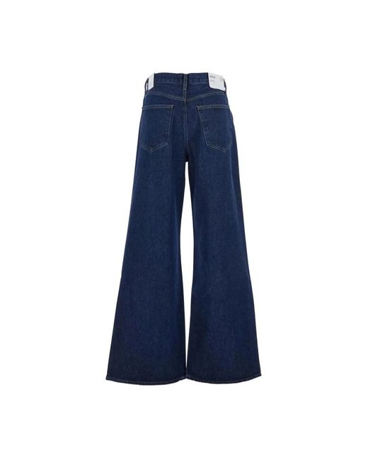 Agolde Blue Wide Jeans
