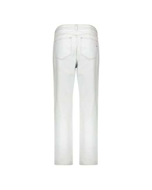 DIESEL Gray Straight Jeans