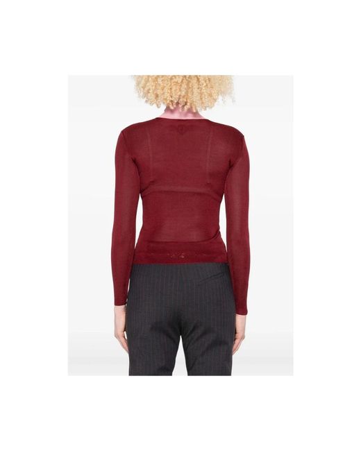 Turtlenecks Self-Portrait de color Red