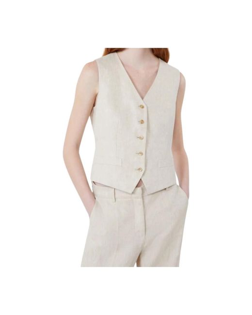 Vests Weekend by Maxmara de color White