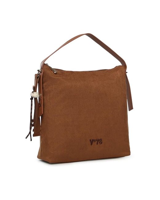 V73 Brown Shoulder Bags
