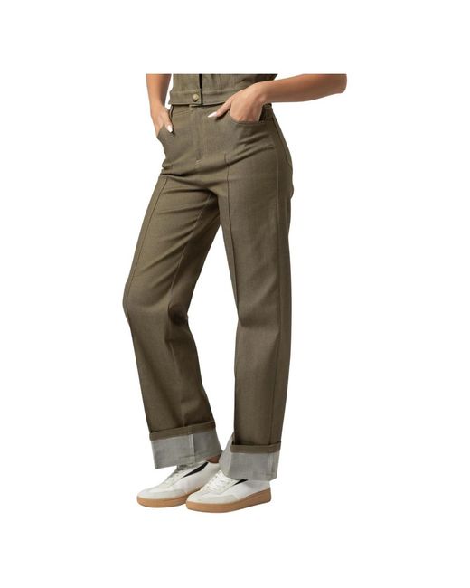 Kocca Green Wide Trousers