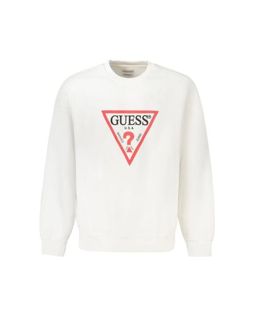 Guess White Sweatshirts for men