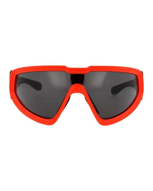 Occhiali Da Sole Shield di Moncler in Red