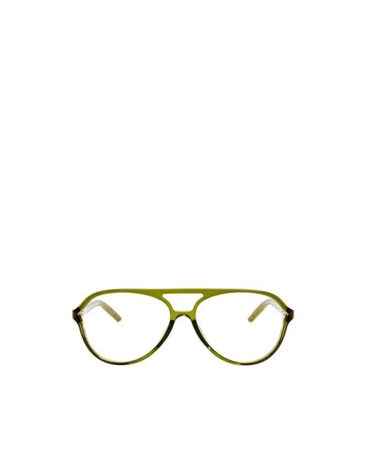 Jacquemus Metallic Aviator-Optikrahmen