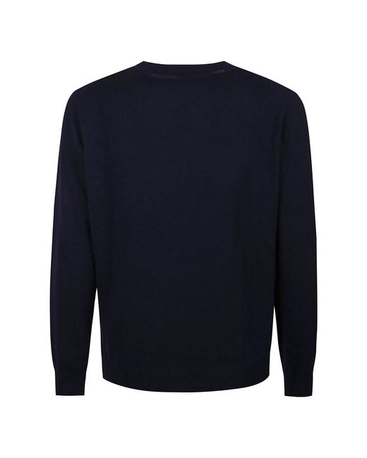 Kangra Feiner Wollpullover Mit Rundhalsausschnitt in Blue für Herren