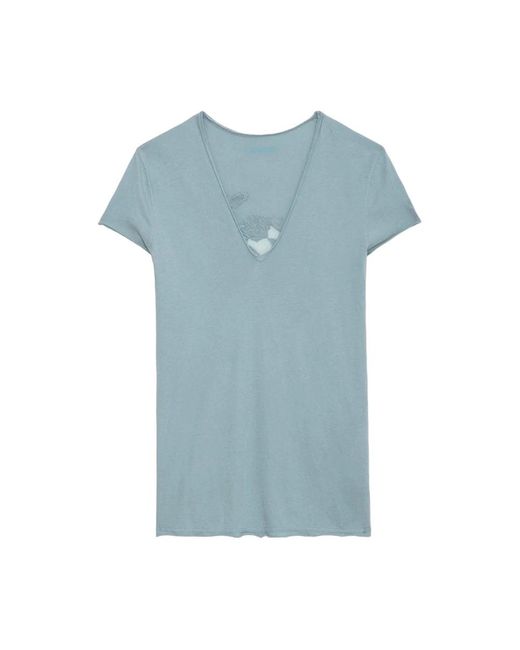 Zadig & Voltaire Blue T-Shirts