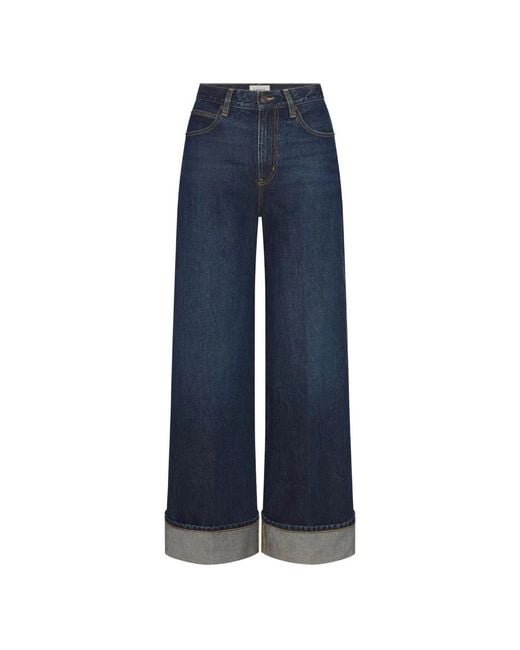 Wide Jeans FRAME de color Blue