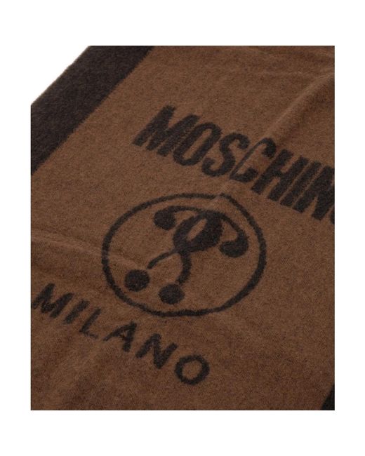 Moschino Brown Scarves