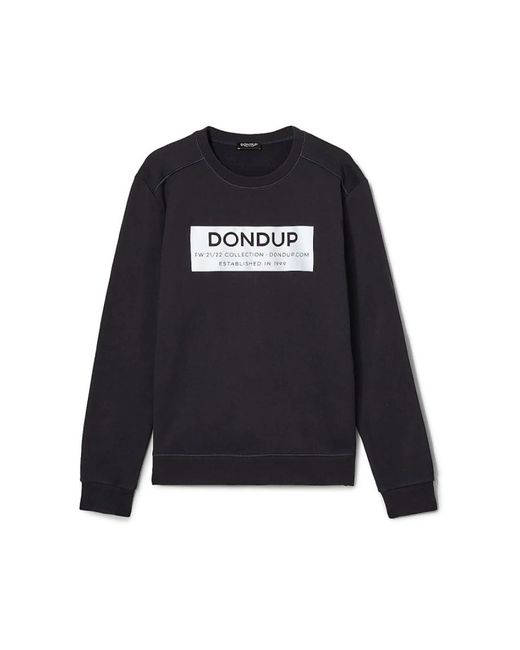 Dondup Blue Sweatshirts for men