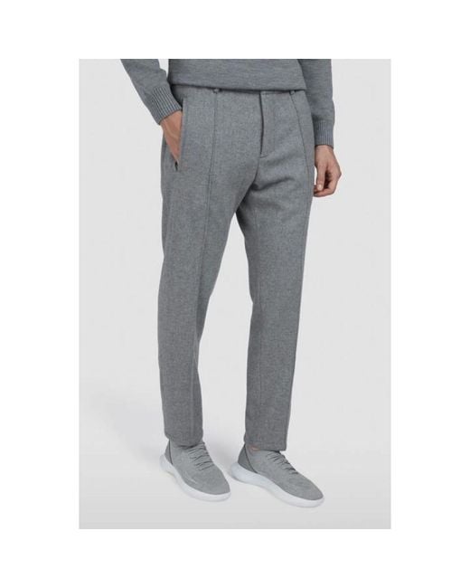 Paul & Shark Dynamische Wolle Chino Hose in Gray für Herren