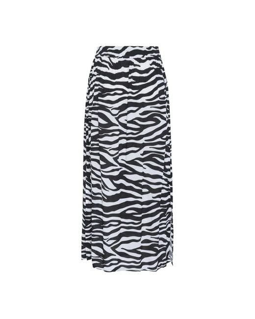 Kaffe Black Midi Skirts