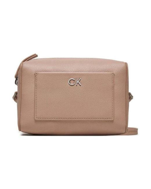 Calvin Klein Natural Cross Body Bags
