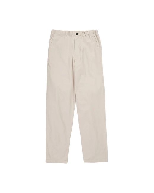 Norse Projects Natural Straight Trousers for men