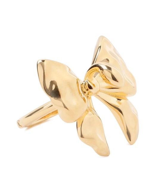 Anello fiocco oro di Hugo Kreit in Metallic
