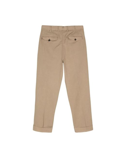 Trousers > slim-fit trousers PT Torino pour homme en coloris Natural