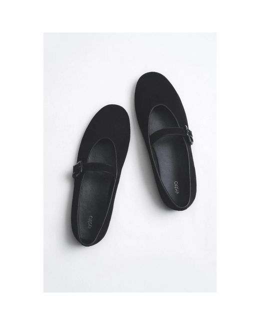 ESTRO Black Ballerinas