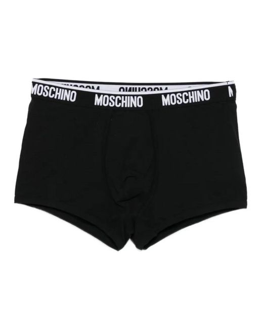Bottoms Moschino pour homme en coloris Black