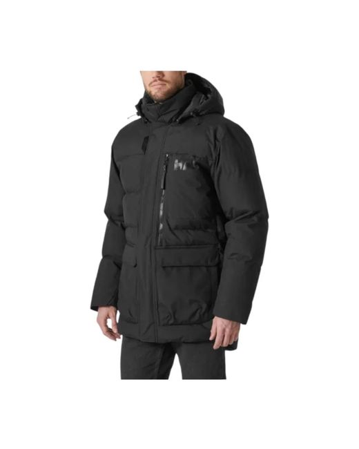 Helly Hansen Jassen ,Zwart ,Polyester Tromsoe Jacket in het Black voor heren