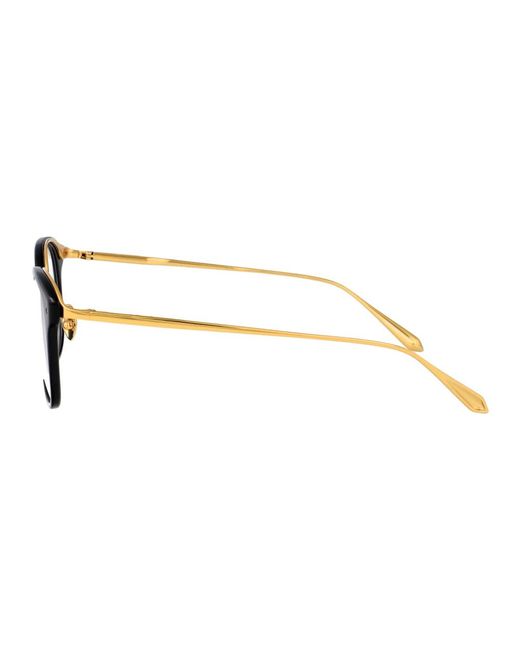 Linda Farrow Black Glasses