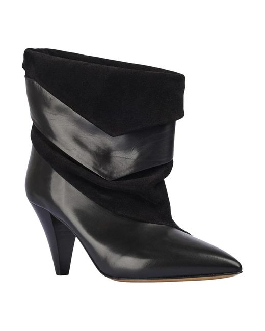 Isabel Marant Black Heeled Boots