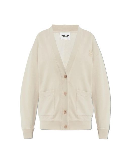 Isabel Marant Truien & Vesten ,Katoen Stephy Cardigan in het Natural