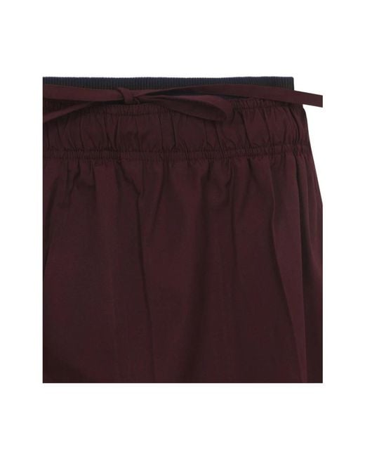 Prada Purple Midi Skirts