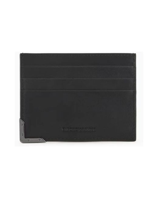 Emporio Armani Black Wallets & Cardholders for men