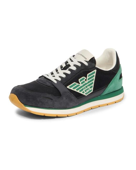 Armani Blue Sneakers for men