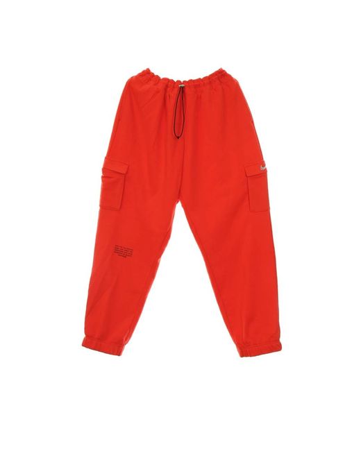 Training Trousers Nike de color Red