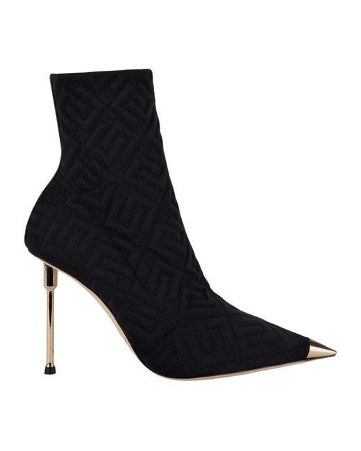 Elisabetta Franchi Black Heeled Boots