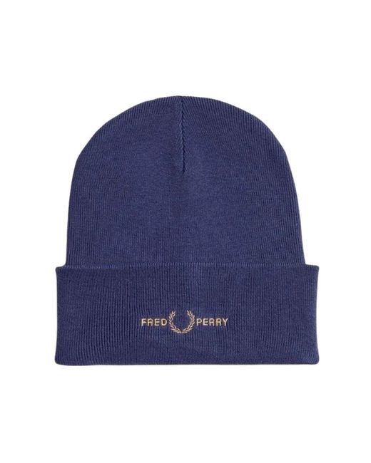 Beanies Fred Perry de hombre de color Blue